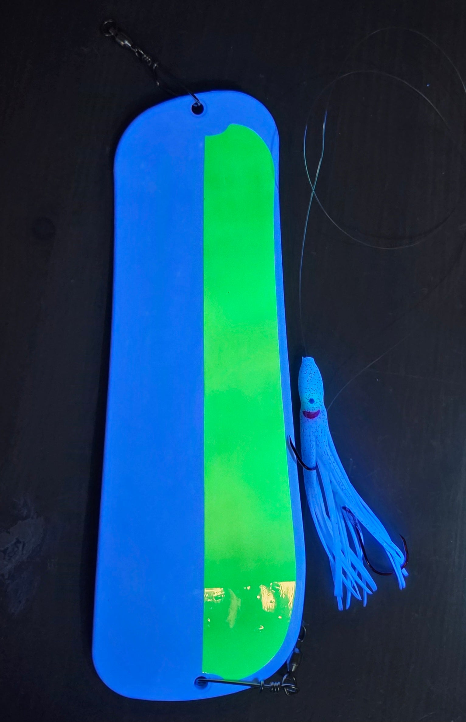UV/Glow Fishing Lure and Squid